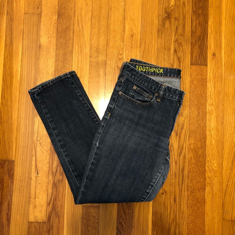 J. Crew Toothpick Stretch Jean